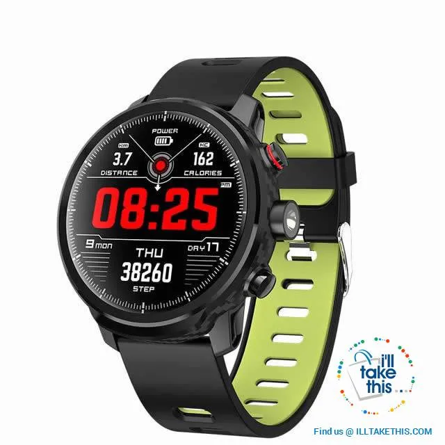 ⌚ Super Sports Carbonfibre Smartwatches, Multi-Sports Mode - Bluetooth, 3 Color options