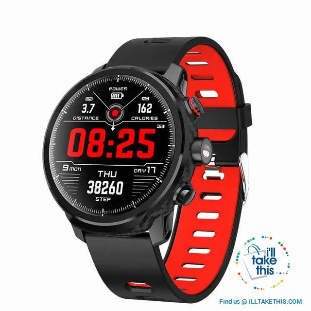 ⌚ Super Sports Carbonfibre Smartwatches, Multi-Sports Mode - Bluetooth, 3 Color options