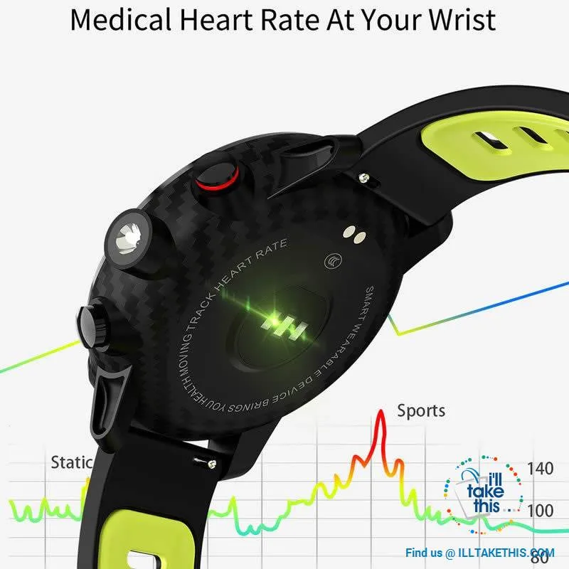 ⌚ Super Sports Carbonfibre Smartwatches, Multi-Sports Mode - Bluetooth, 3 Color options