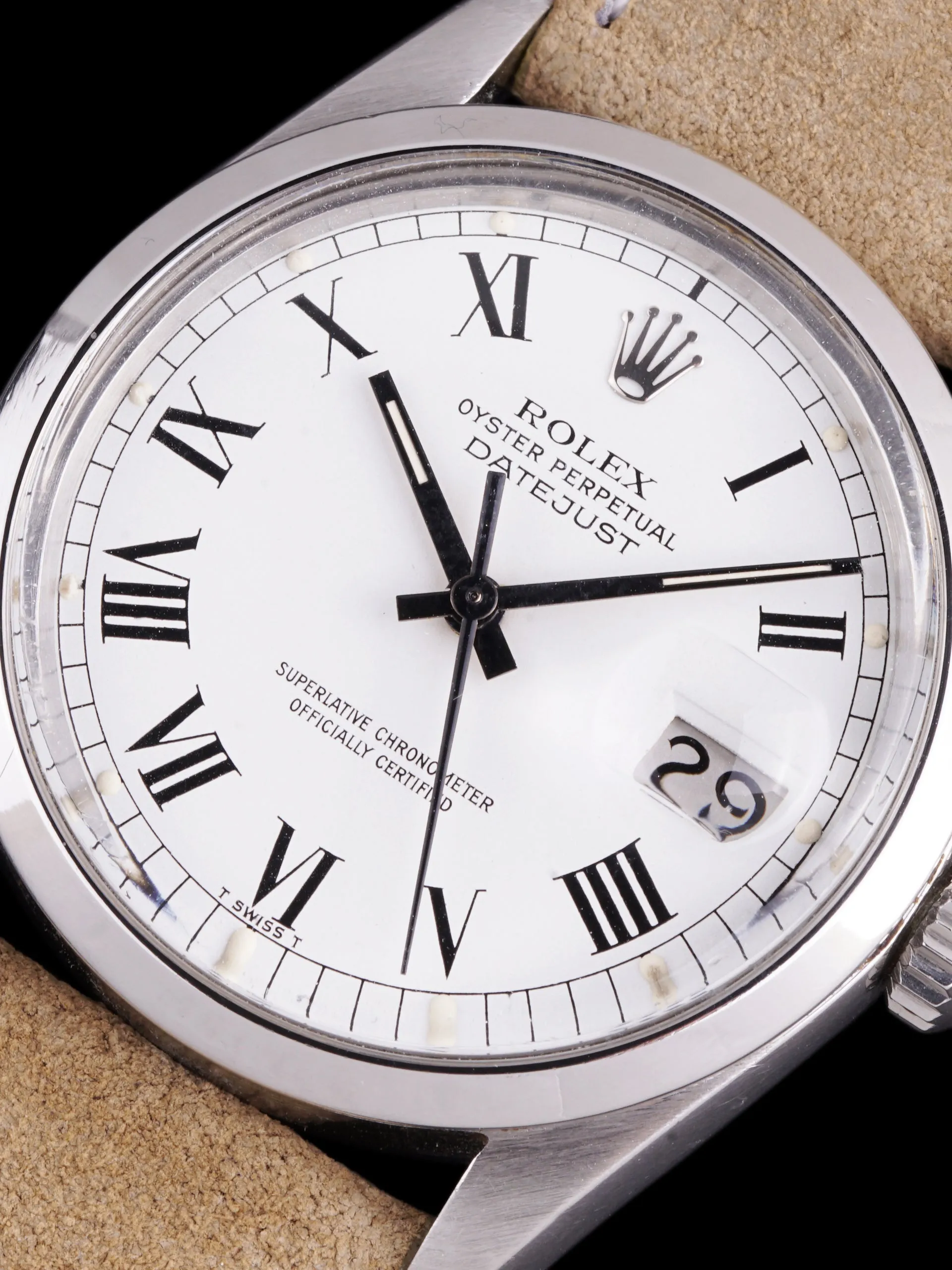 1979 Rolex Datejust (Ref. 16000) "White Buckley Dial"