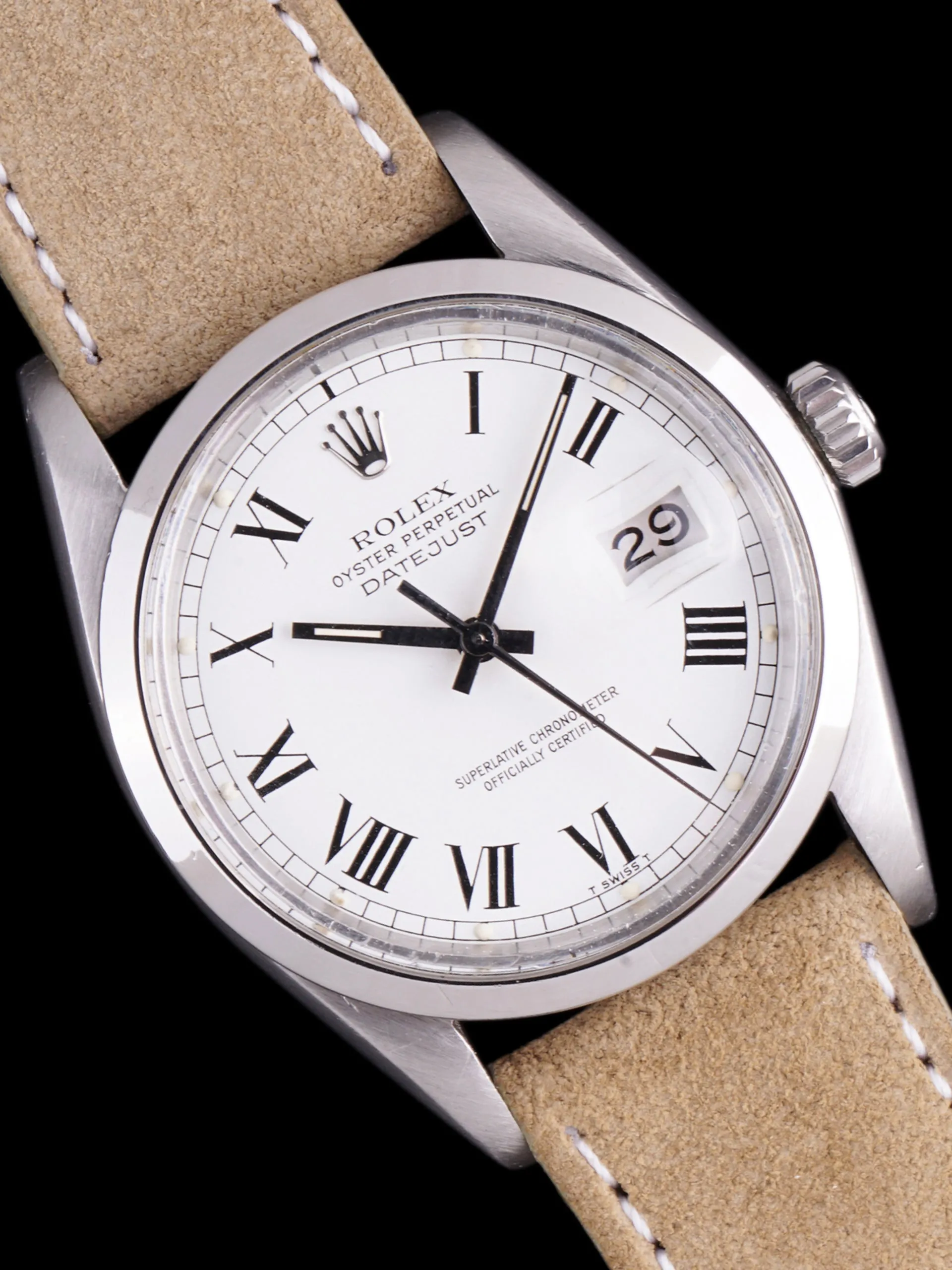 1979 Rolex Datejust (Ref. 16000) "White Buckley Dial"