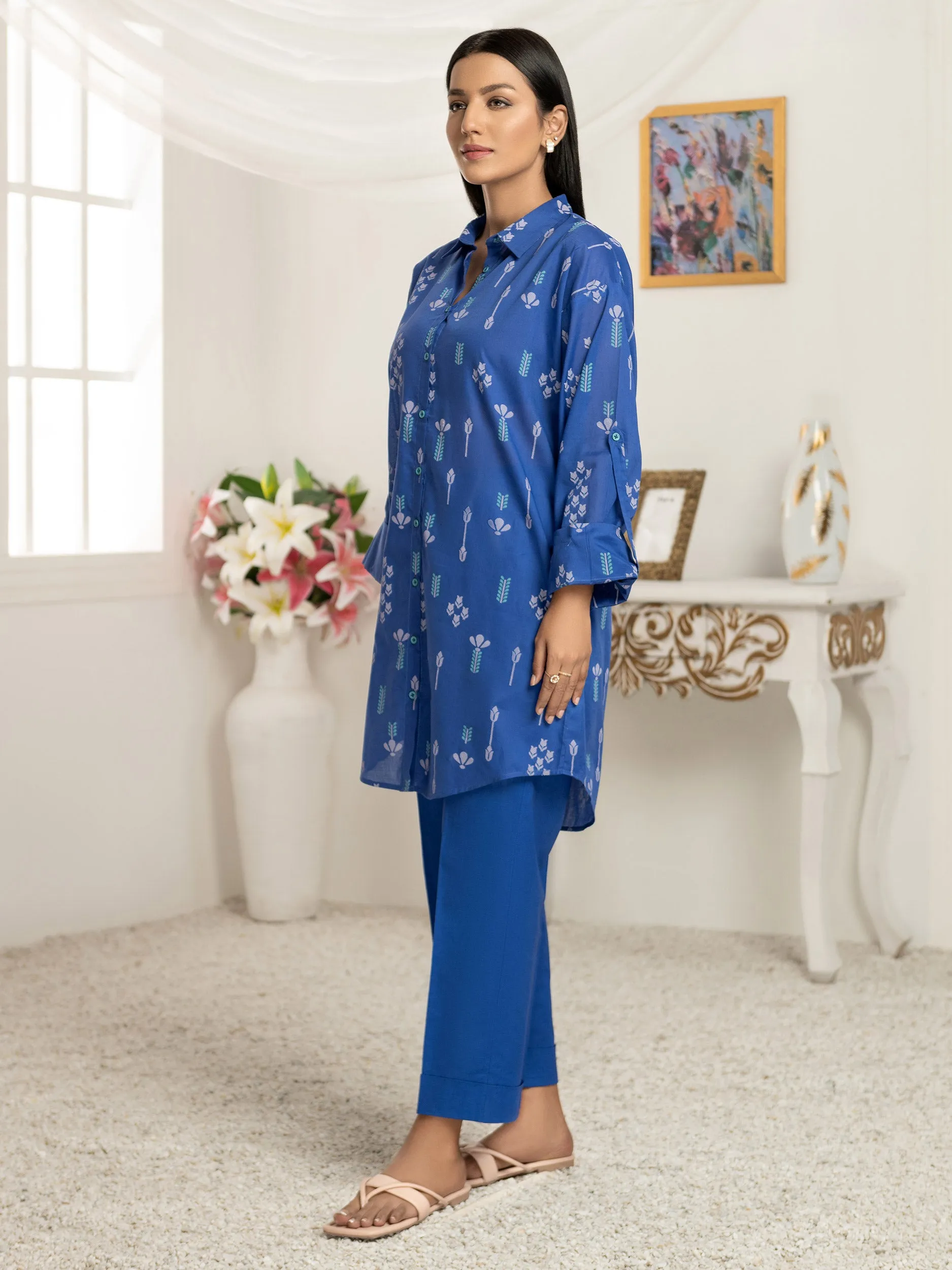 2 Piece Lawn Suit-Printed (Unstitched)