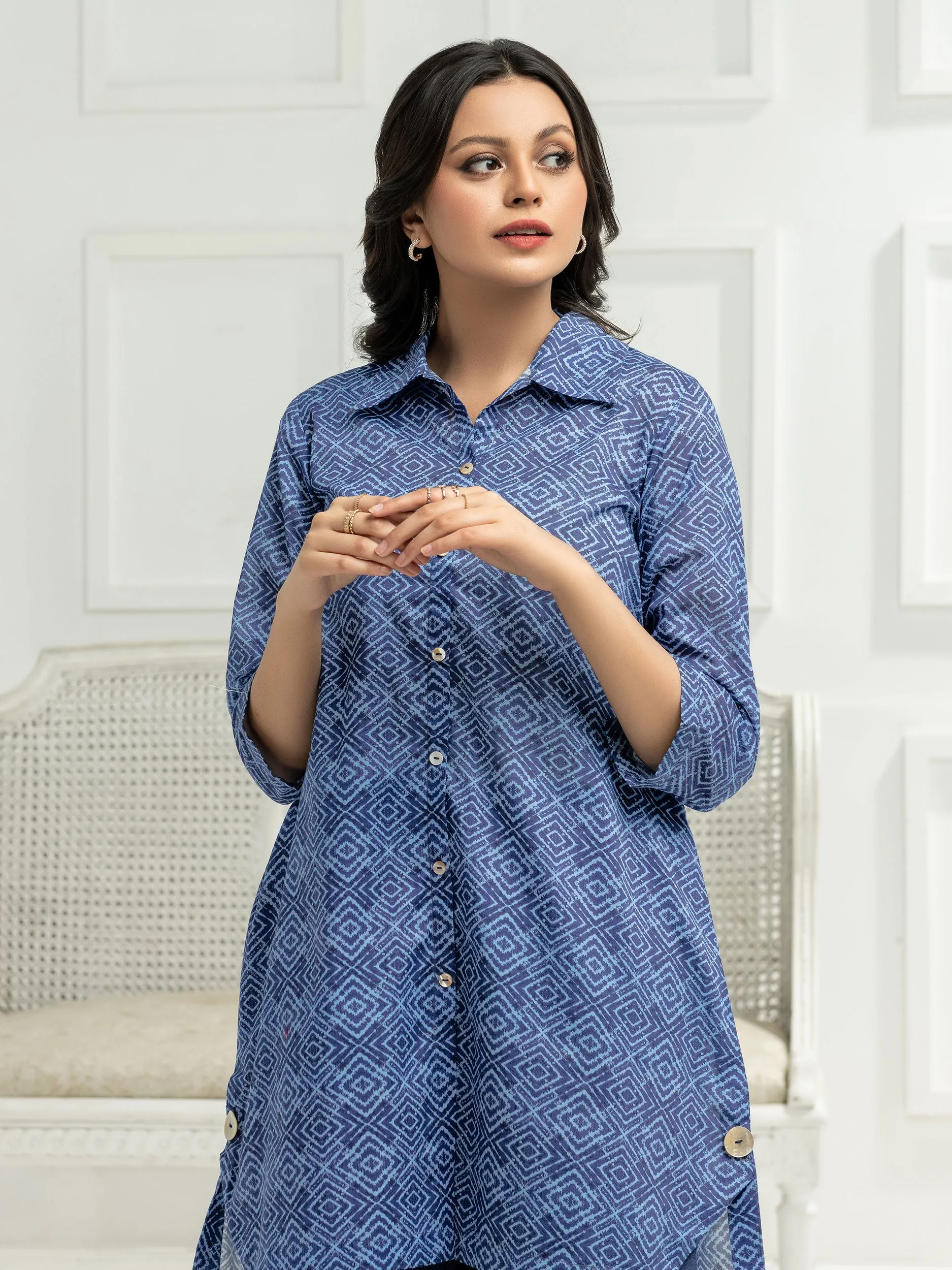 2 Piece Lawn Suit-Printed (Unstitched)