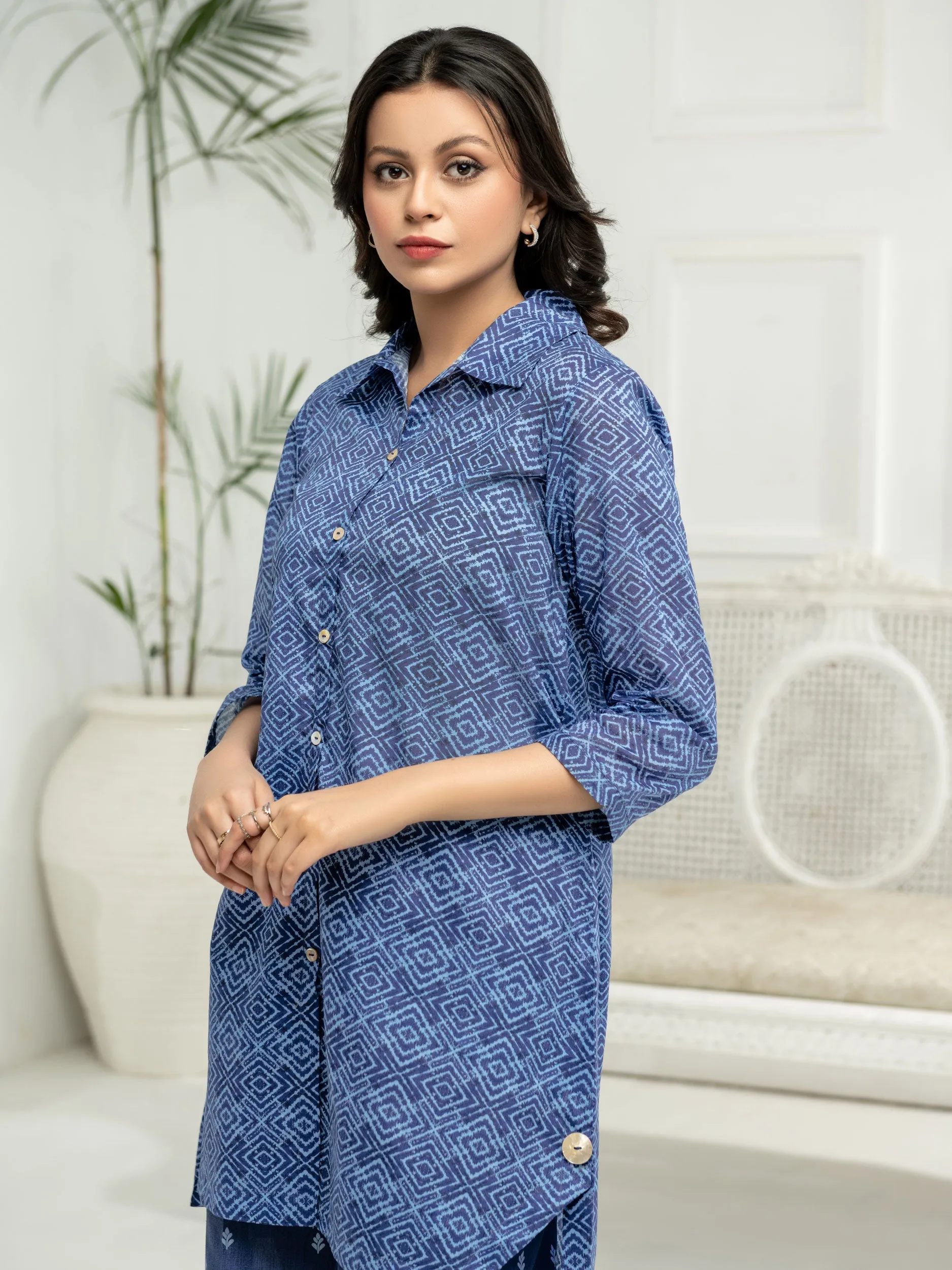 2 Piece Lawn Suit-Printed (Unstitched)