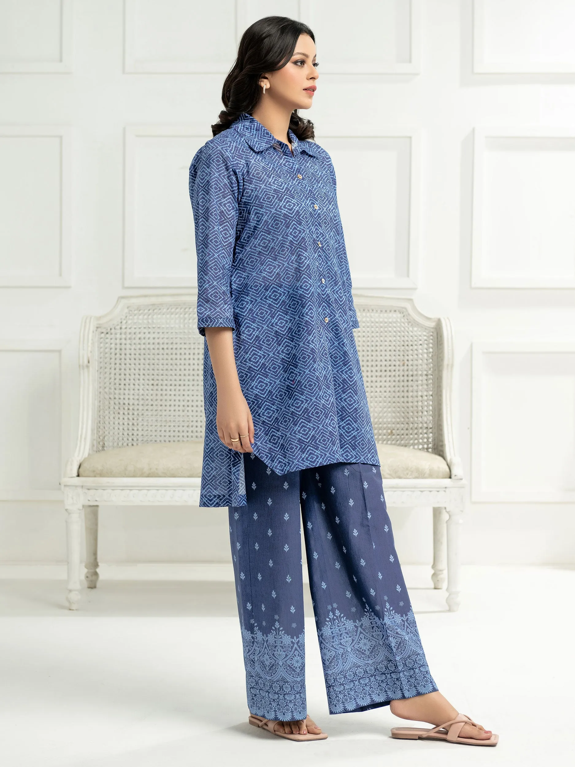 2 Piece Lawn Suit-Printed (Unstitched)