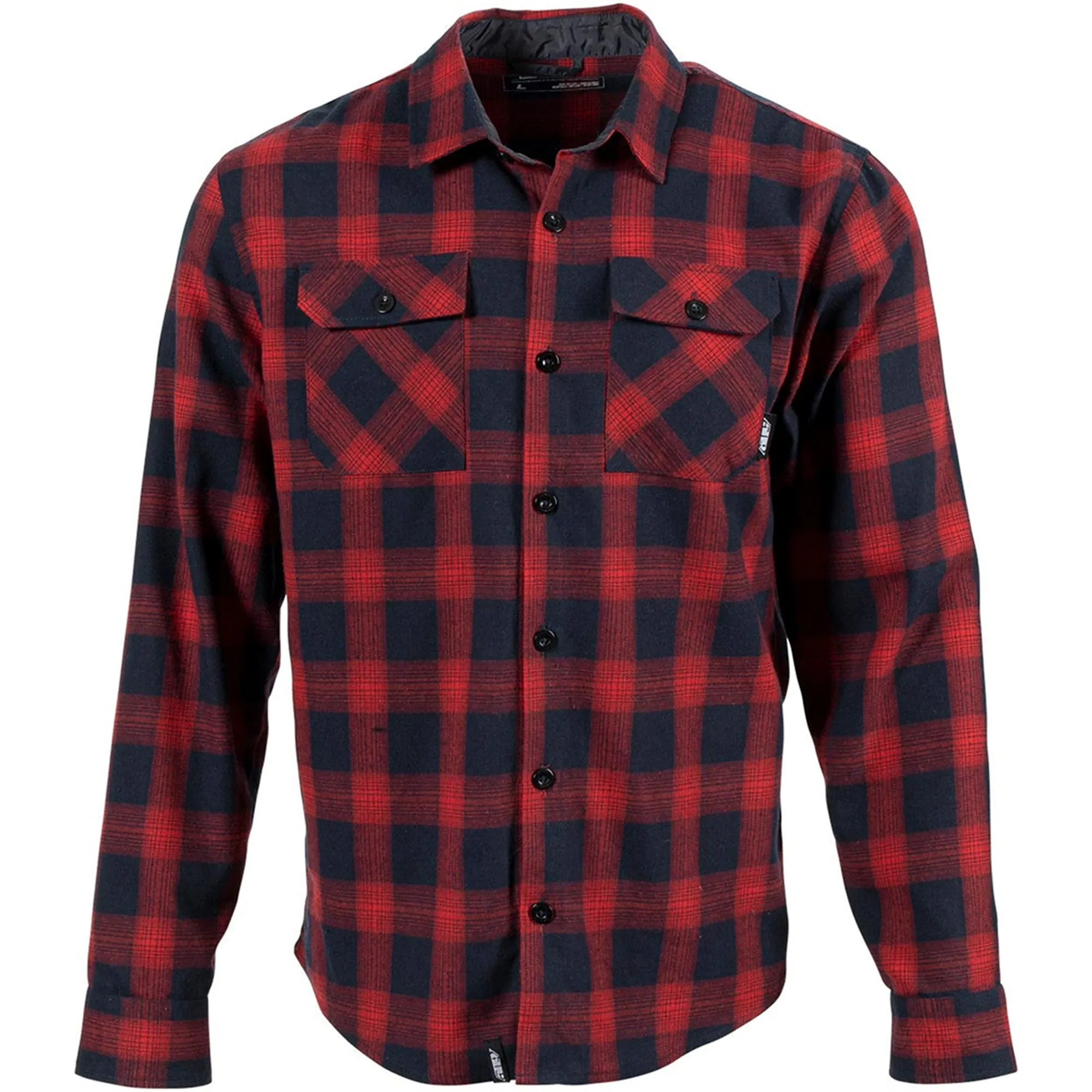 509 Basecamp Flannel Shirt Button-Up Red/Navy