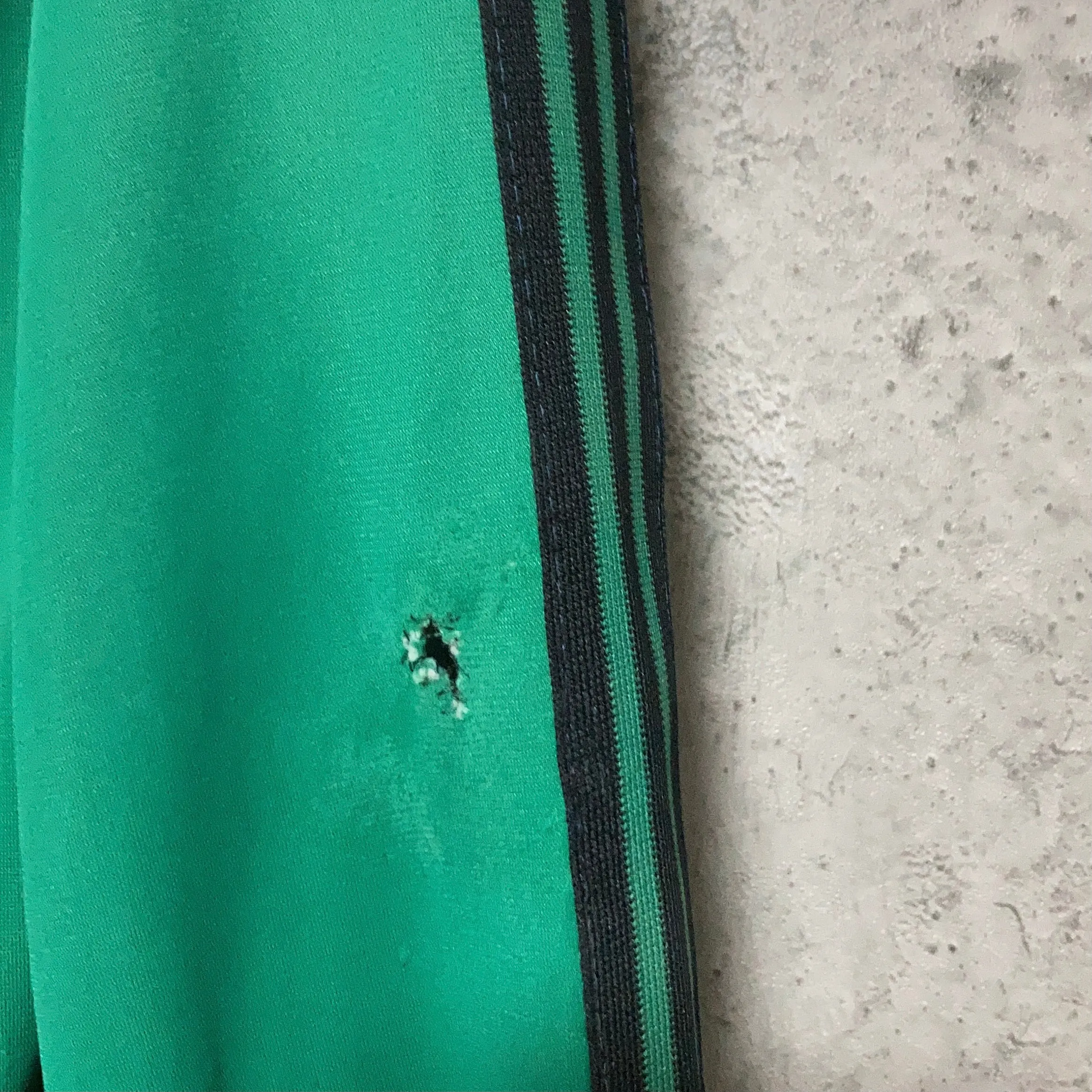 70's ATP model adidas track jacket green