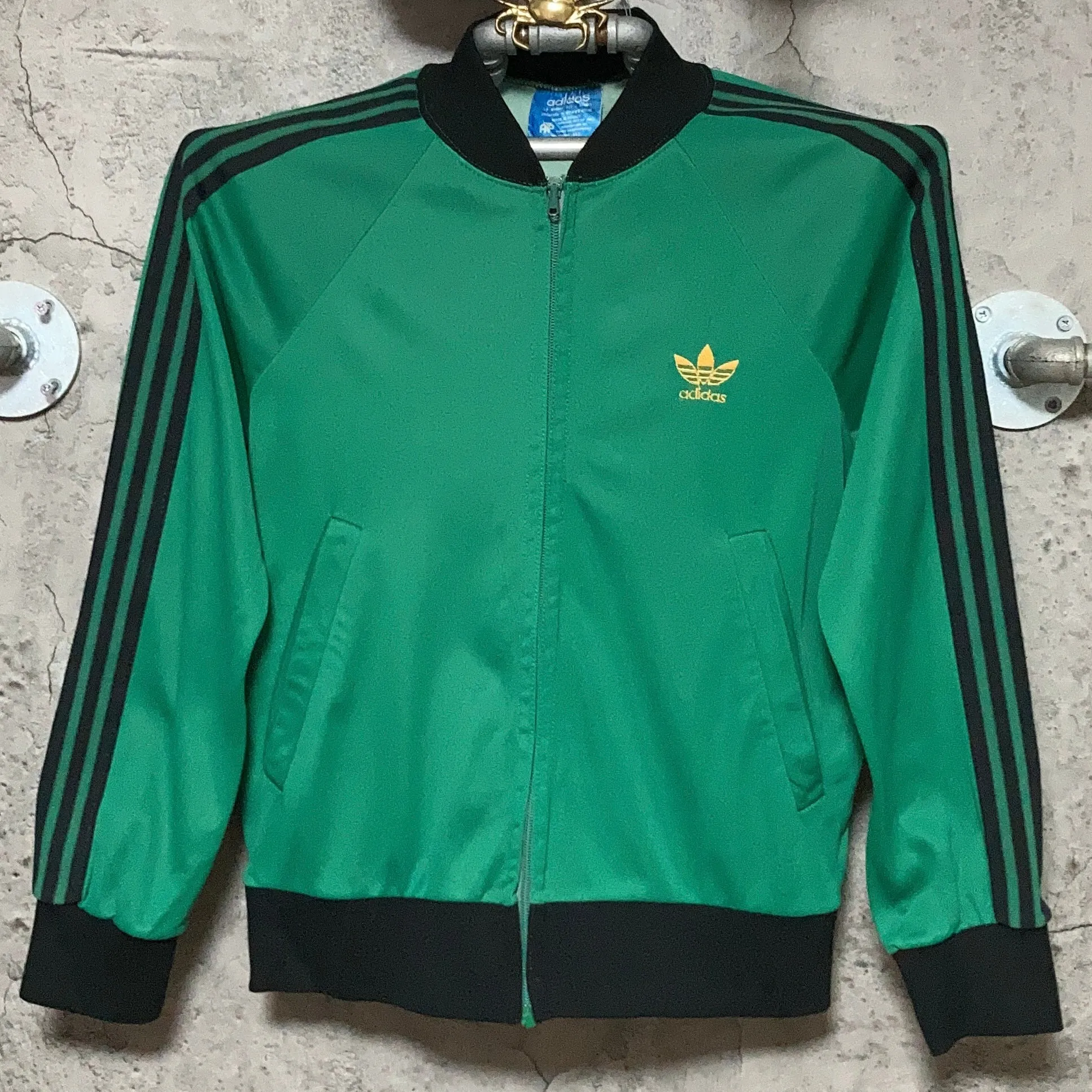 70's ATP model adidas track jacket green