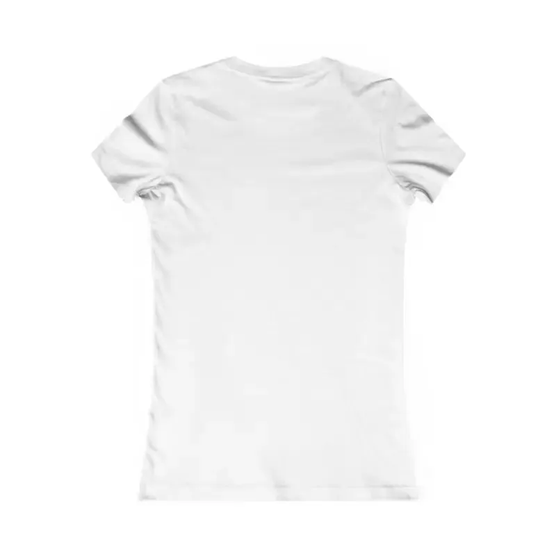 Abstract Face Tee for Chic Women