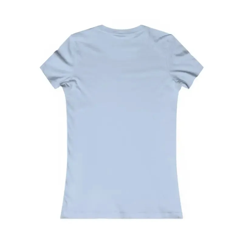 Abstract Face Tee for Chic Women