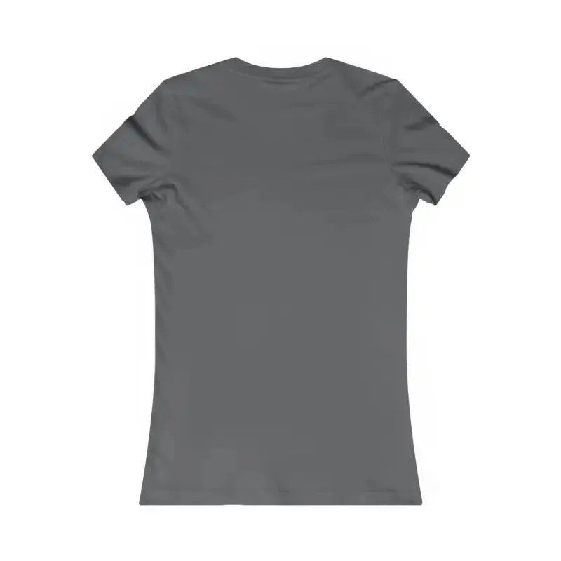 Abstract Face Tee for Chic Women