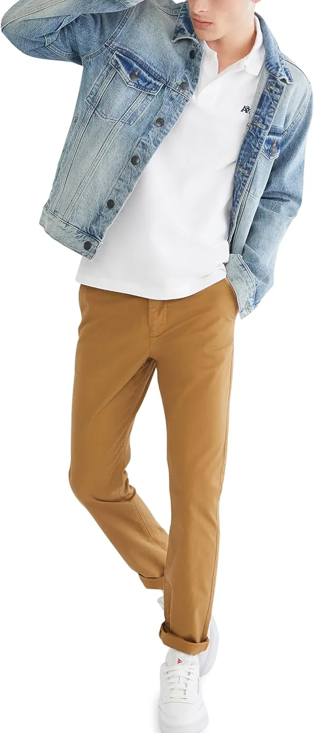 AEROPOSTALE Men's Aero Slim Stretch Chino