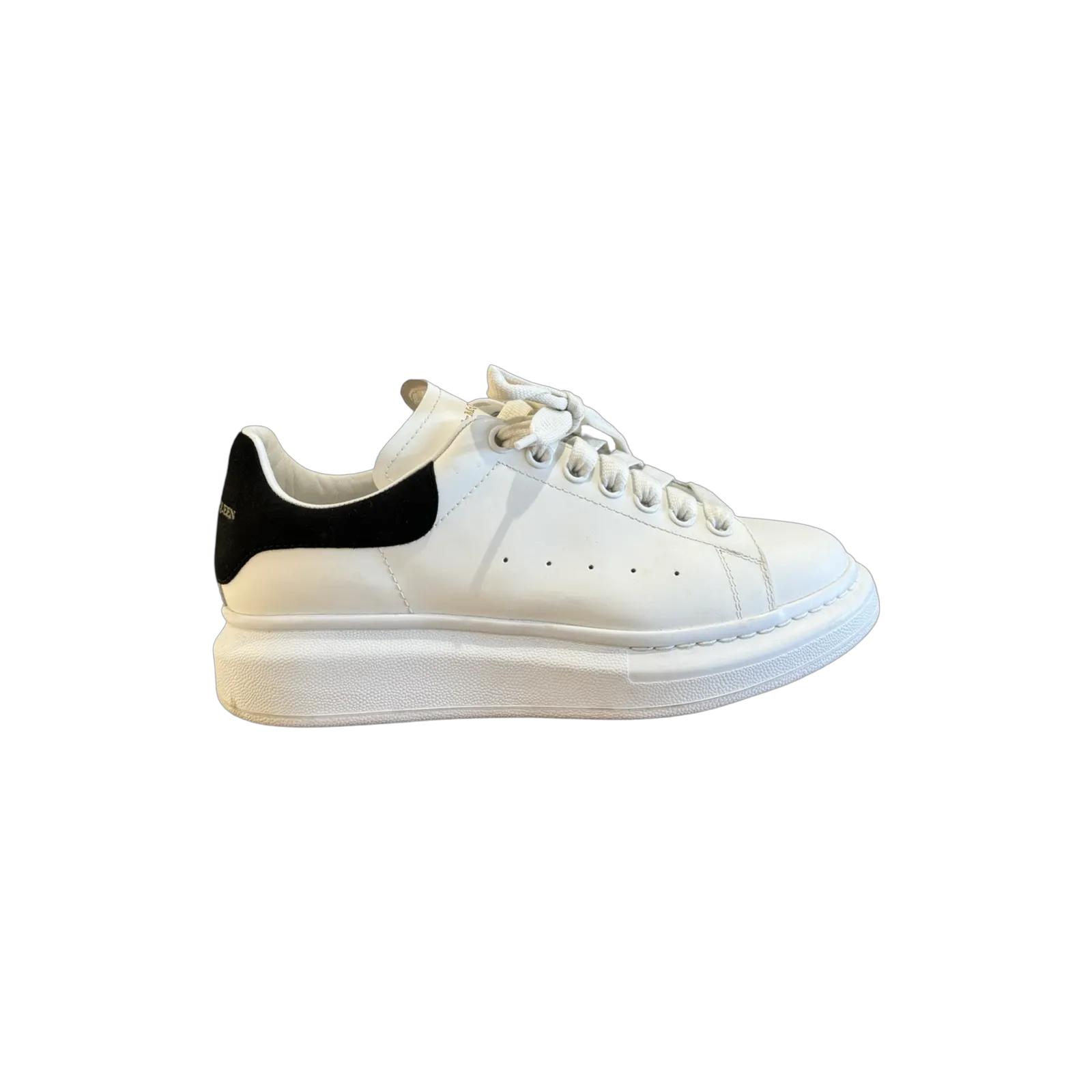 Alexander McQueen Leather & Suede Sneakers (Size 40)