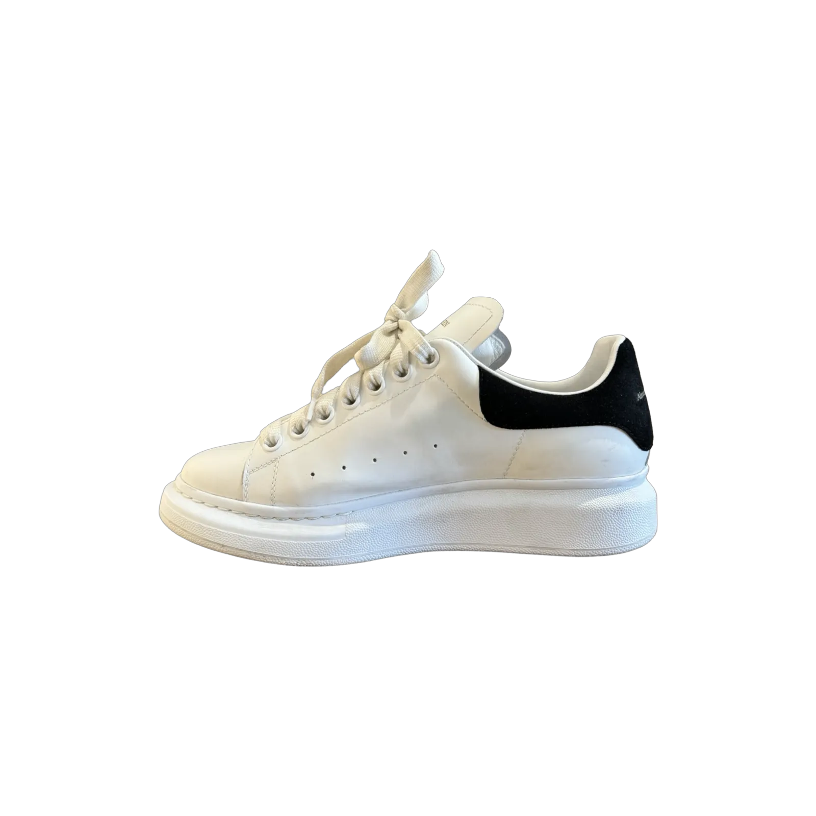 Alexander McQueen Leather & Suede Sneakers (Size 40)
