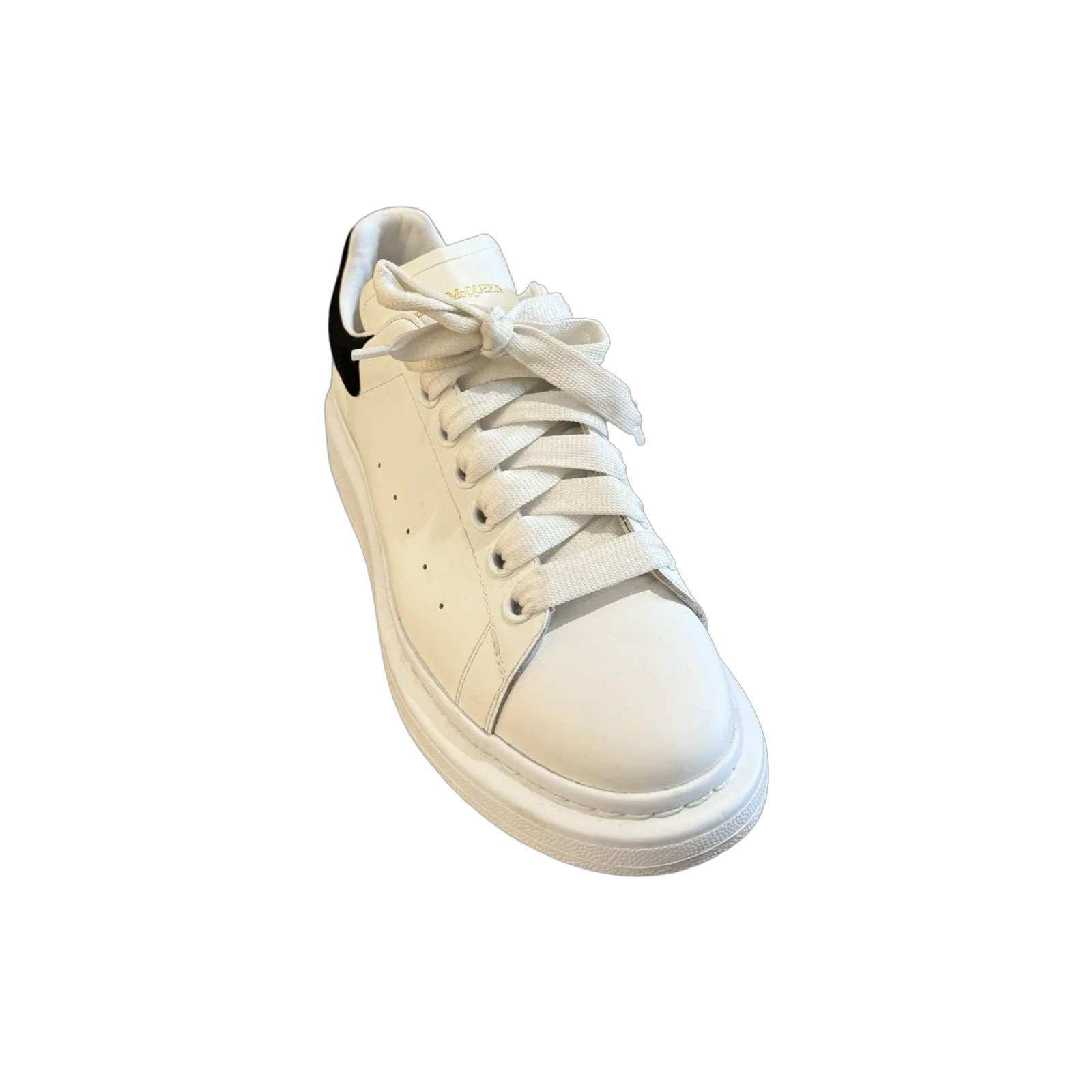 Alexander McQueen Leather & Suede Sneakers (Size 40)