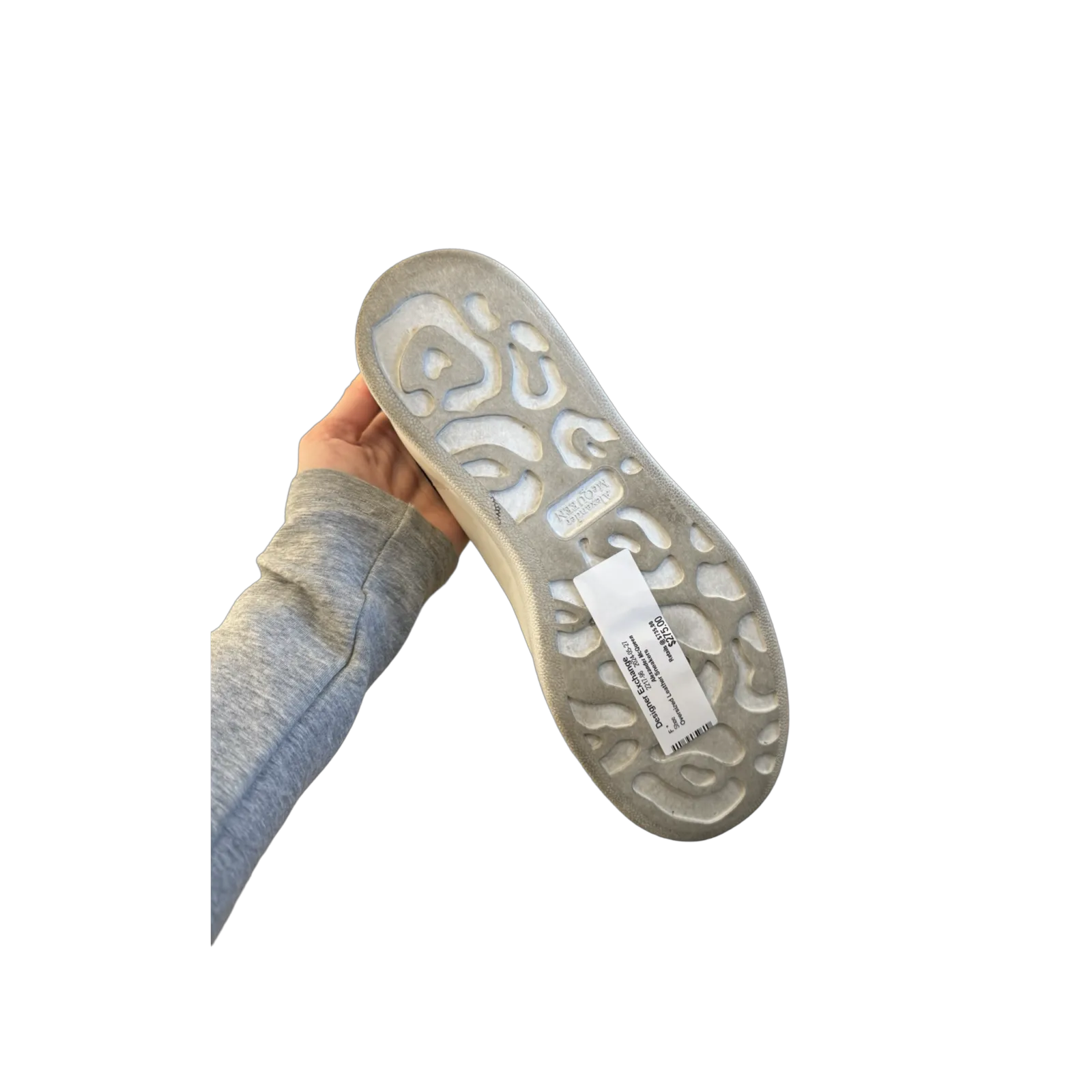 Alexander McQueen Leather & Suede Sneakers (Size 40)