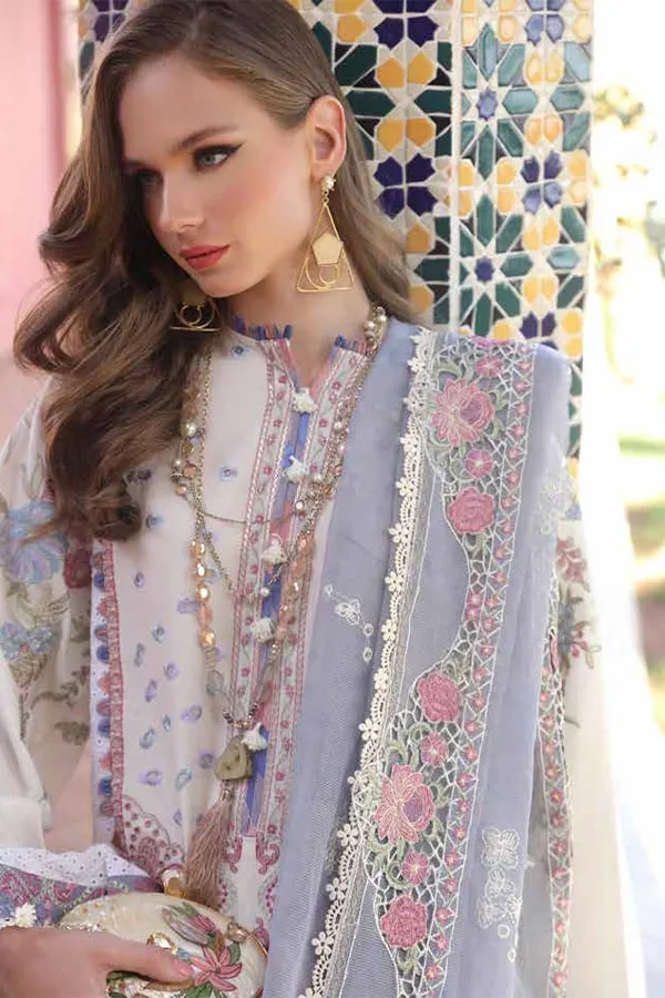 Alif Moksha Luxury Lawn`23 ALL#08 (Noor e Jaan)