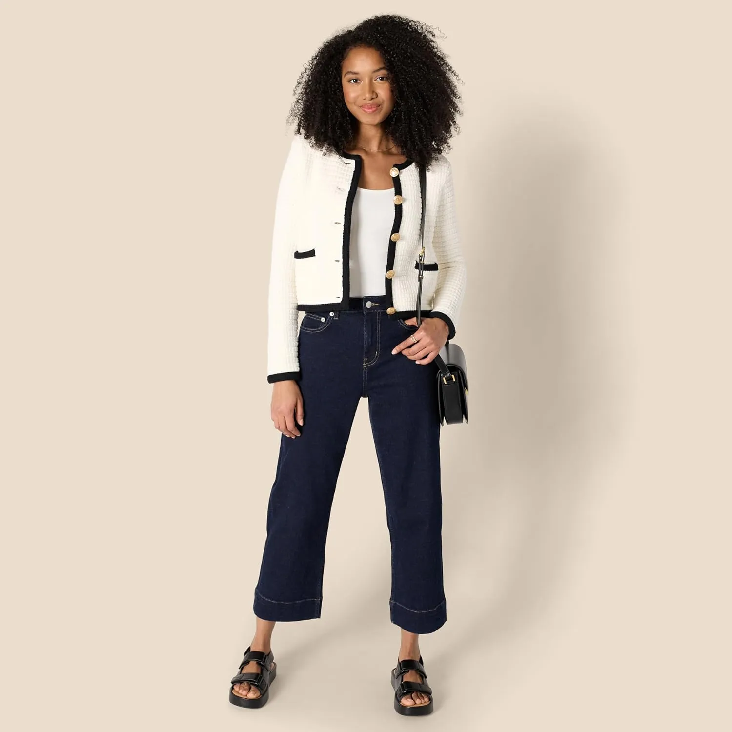 Amazon Essentials Women's Regular-Fit Midweight Cardigan Sweater