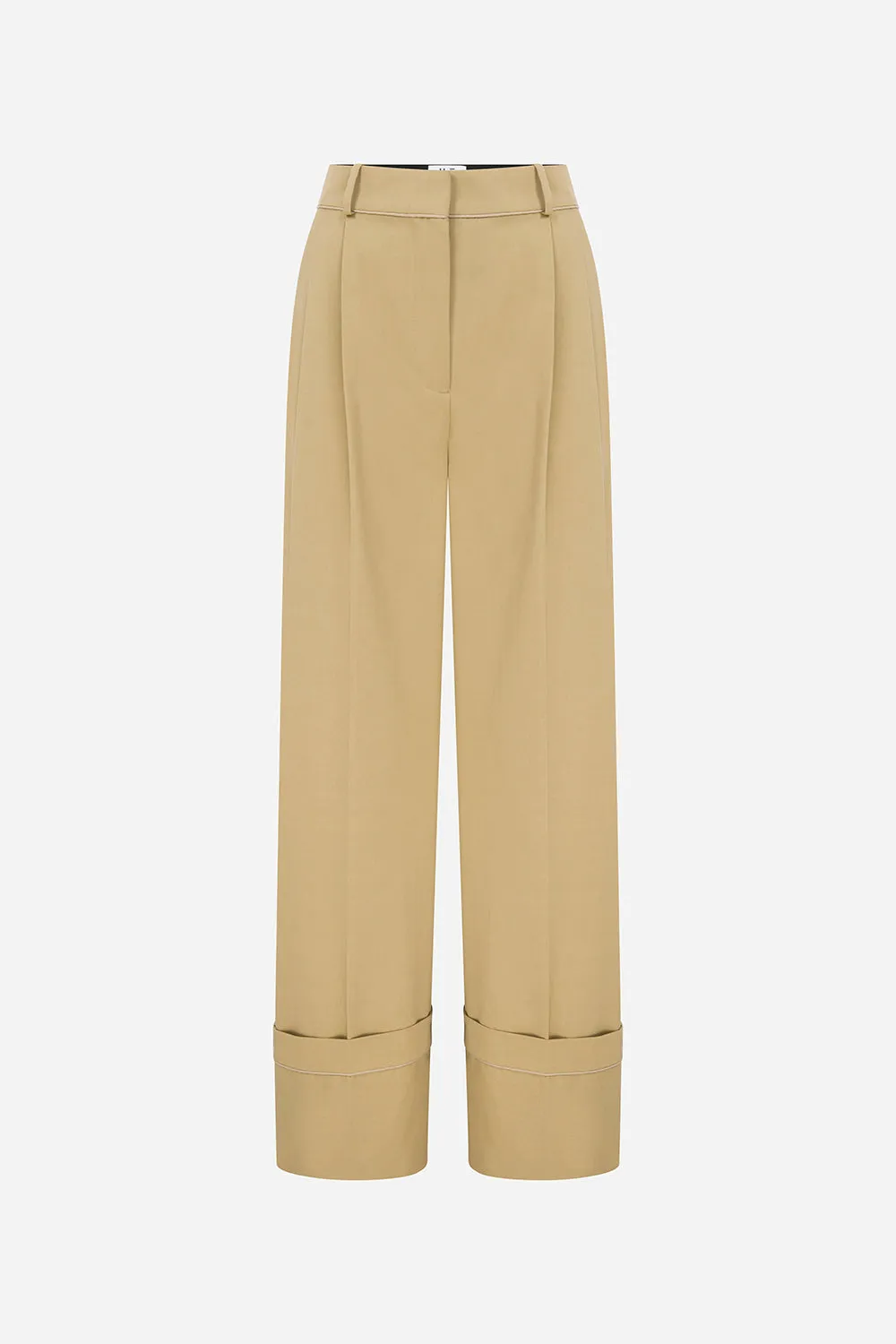 Angela - Loose Fit Trousers Double Hem