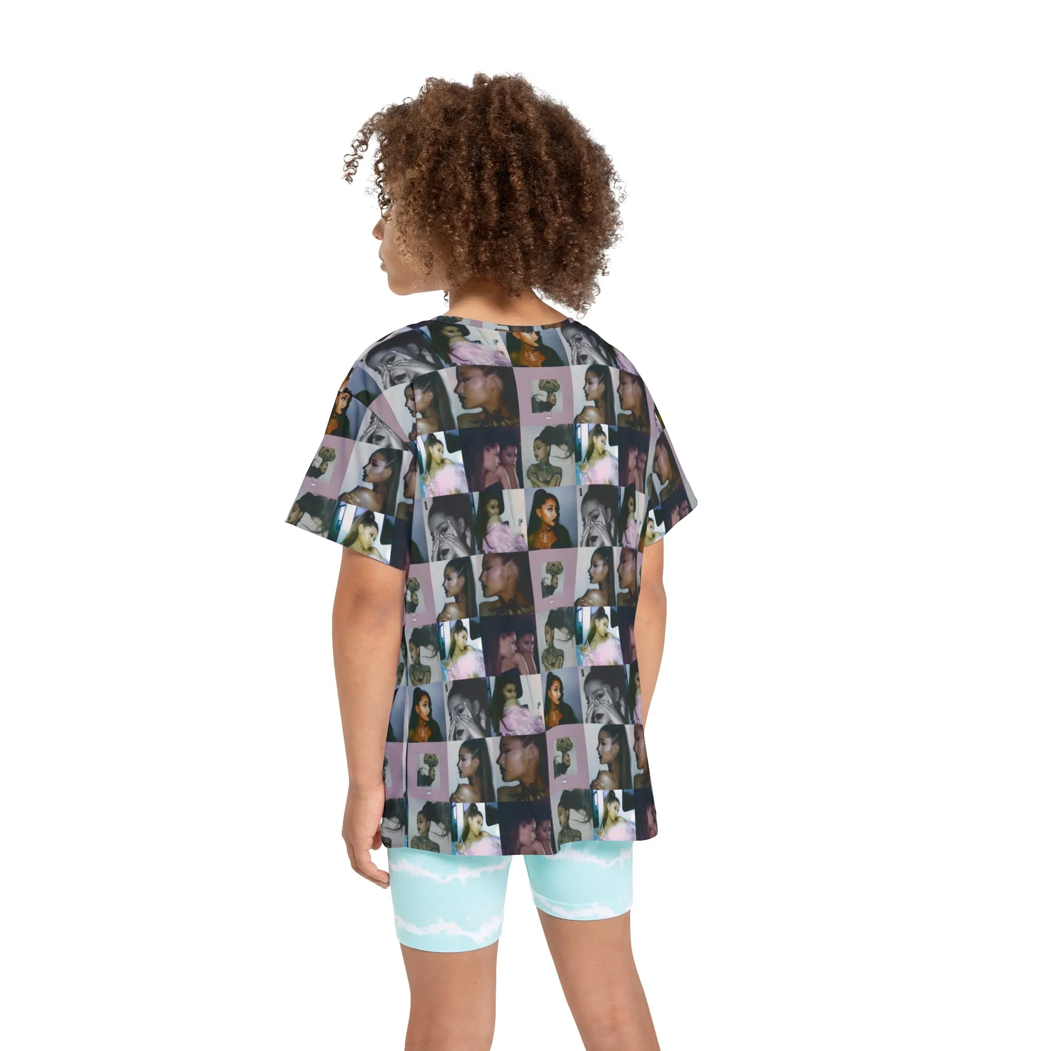 Ariana Grande Thank U Next Mosaic Kids Sports Jersey