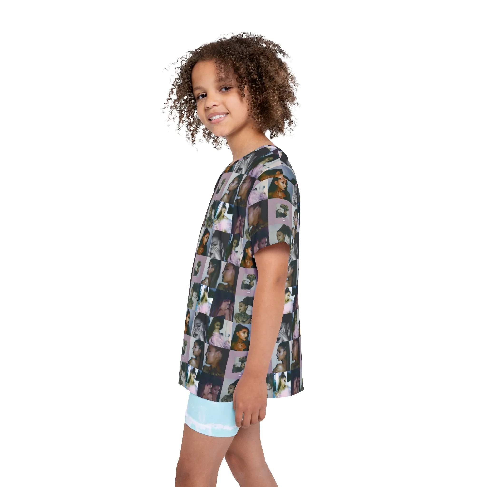 Ariana Grande Thank U Next Mosaic Kids Sports Jersey