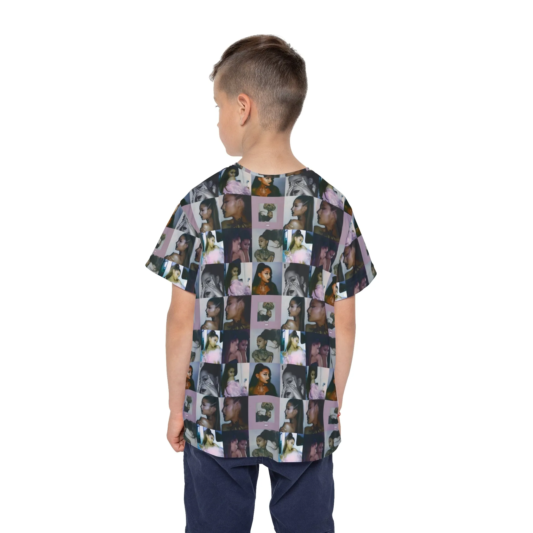 Ariana Grande Thank U Next Mosaic Kids Sports Jersey