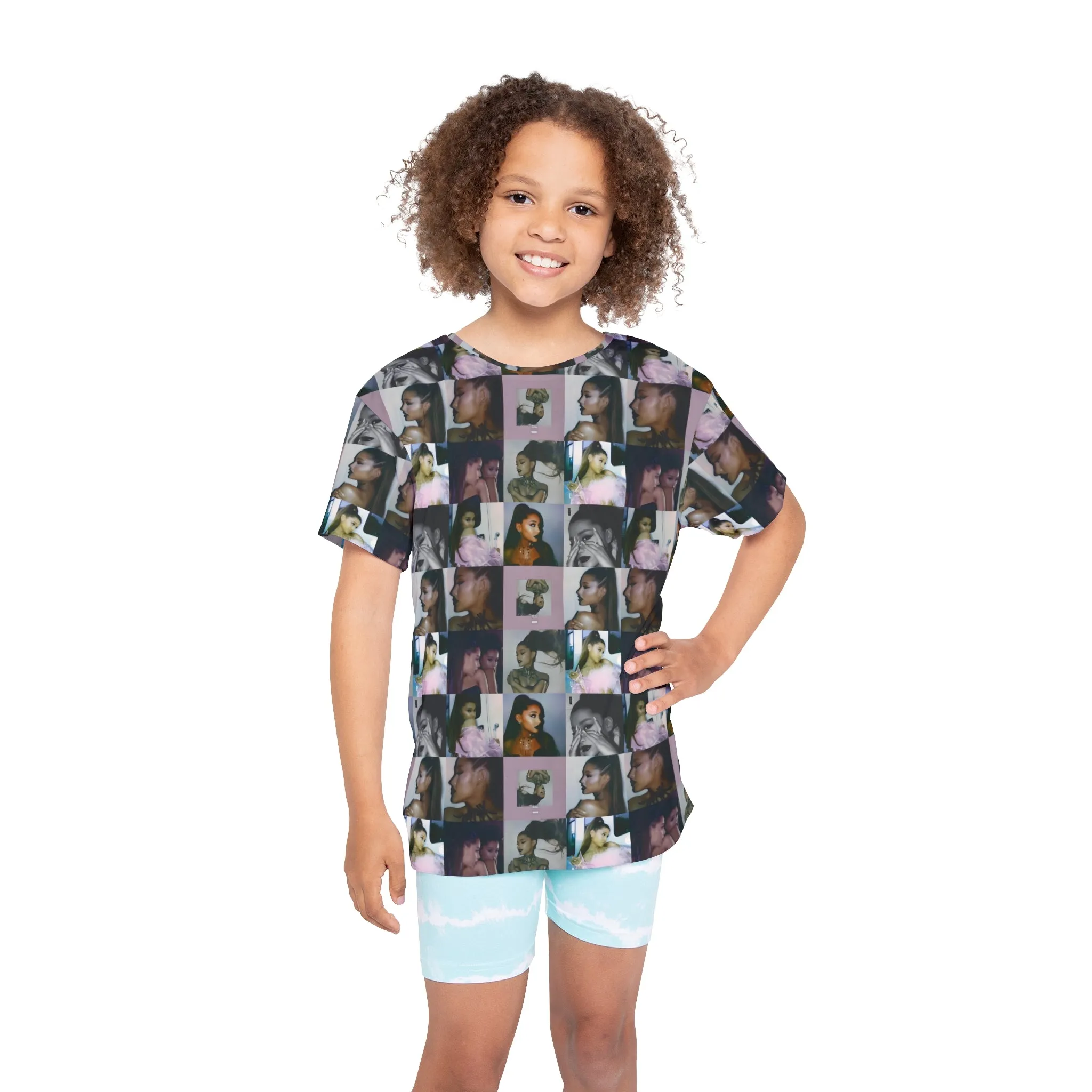 Ariana Grande Thank U Next Mosaic Kids Sports Jersey