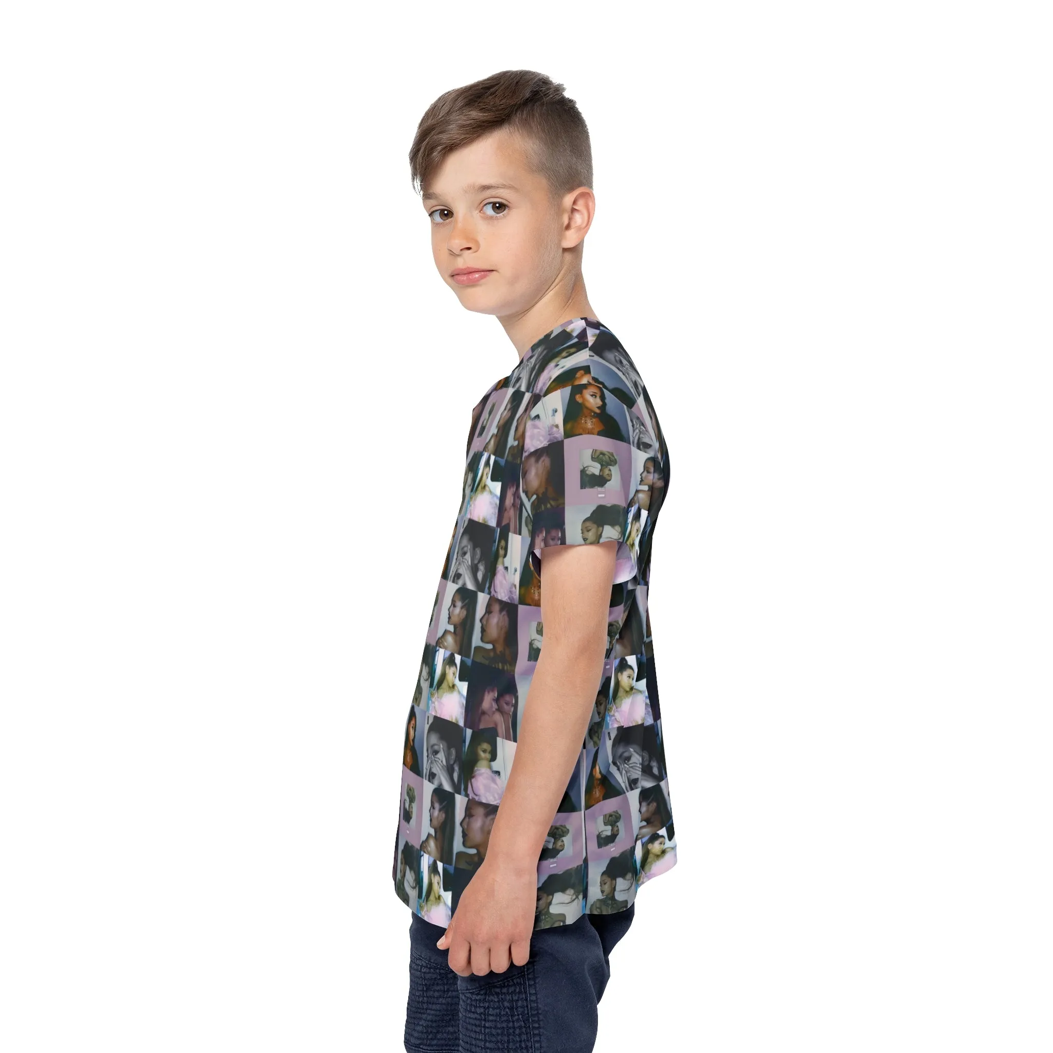 Ariana Grande Thank U Next Mosaic Kids Sports Jersey