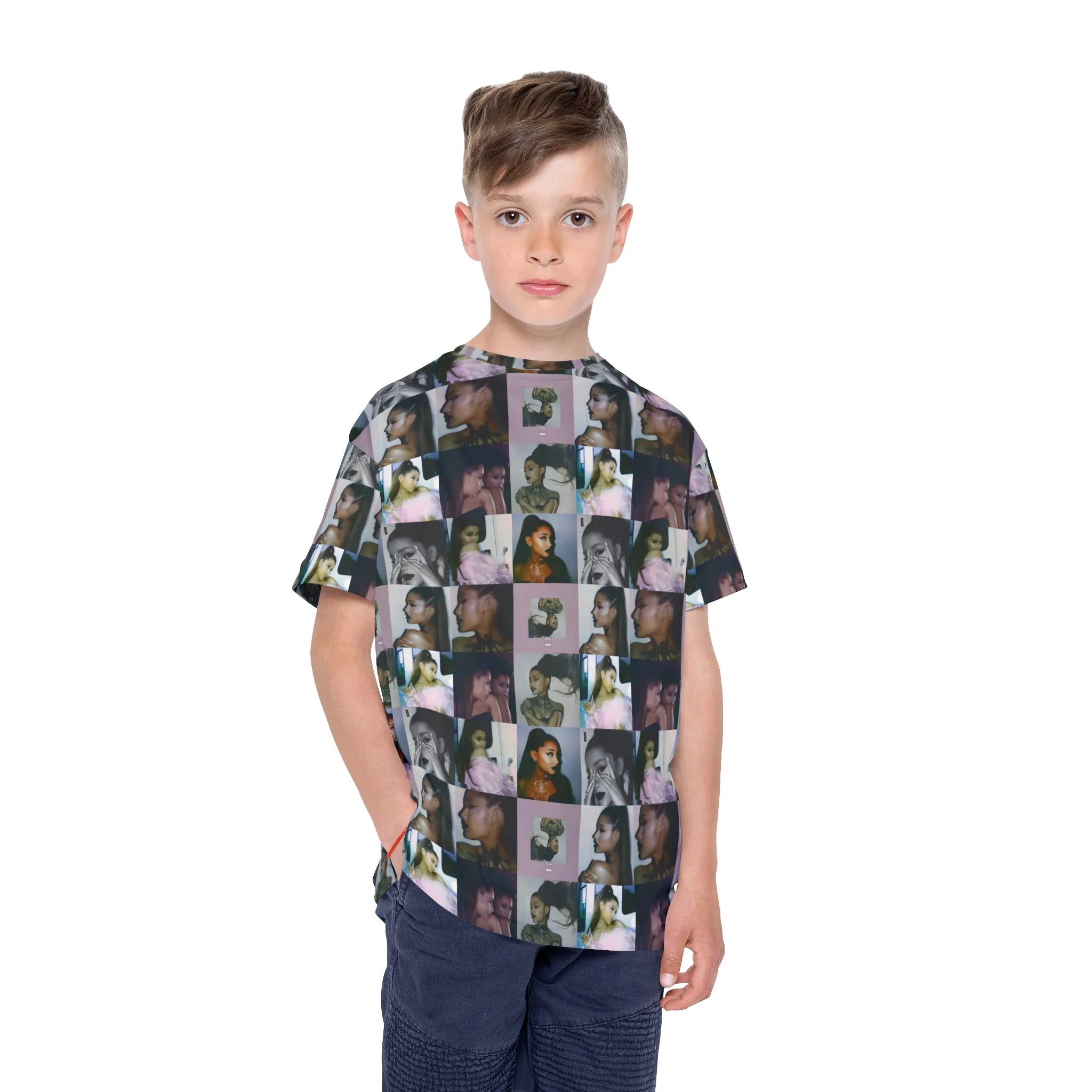 Ariana Grande Thank U Next Mosaic Kids Sports Jersey