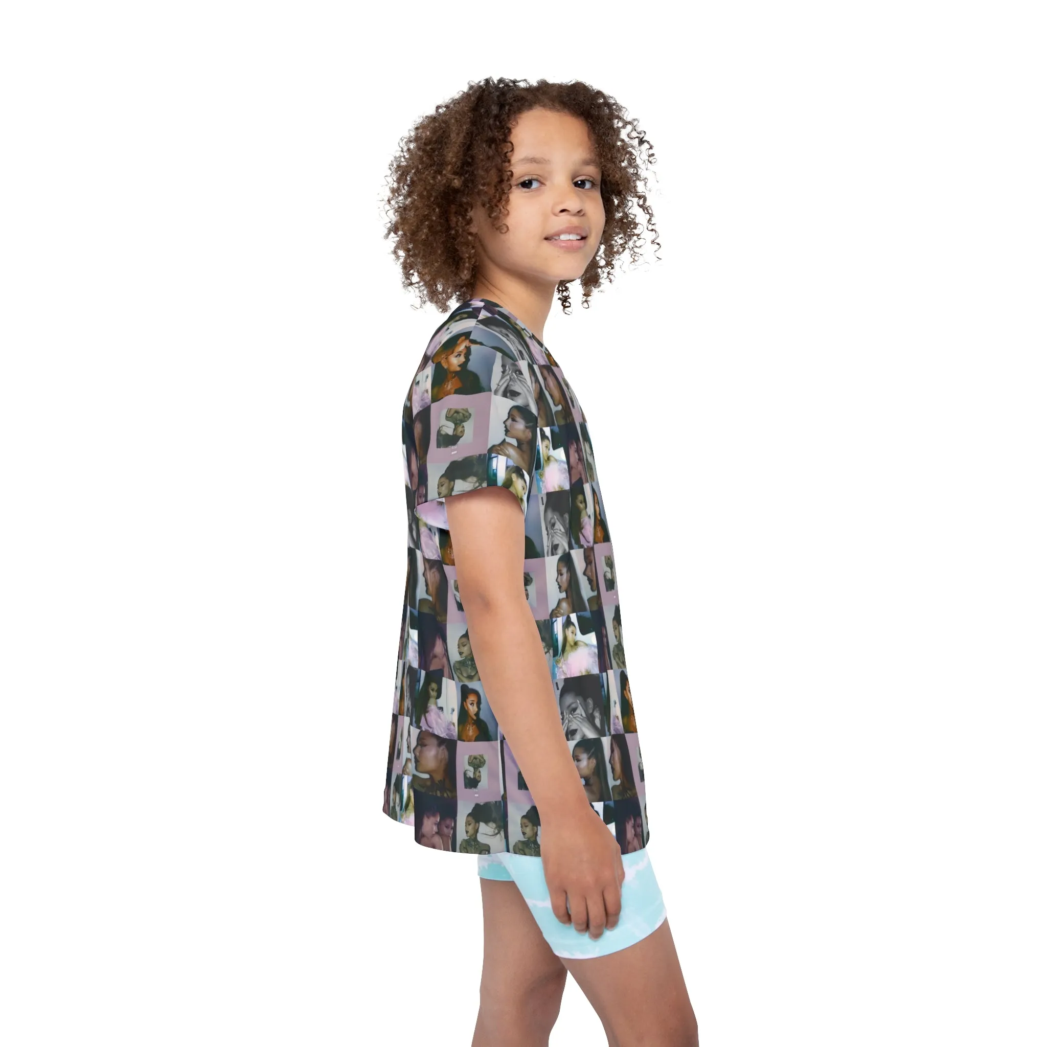 Ariana Grande Thank U Next Mosaic Kids Sports Jersey