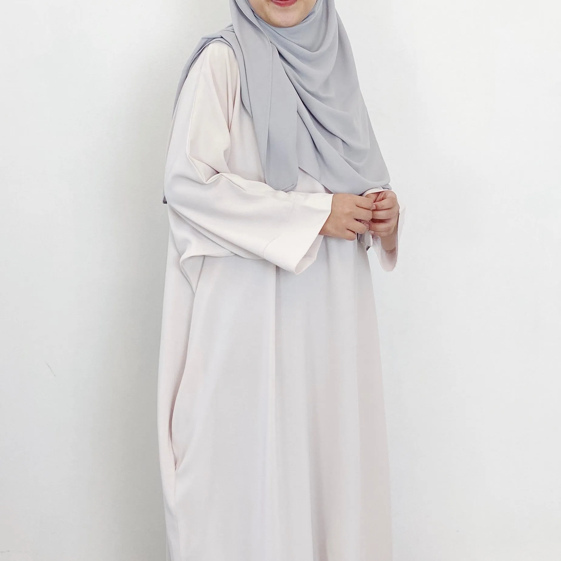 AS/IS - Premium Chiffon : Light Grey