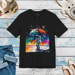Astronaut Unisex Jersey Short Sleeves Tee