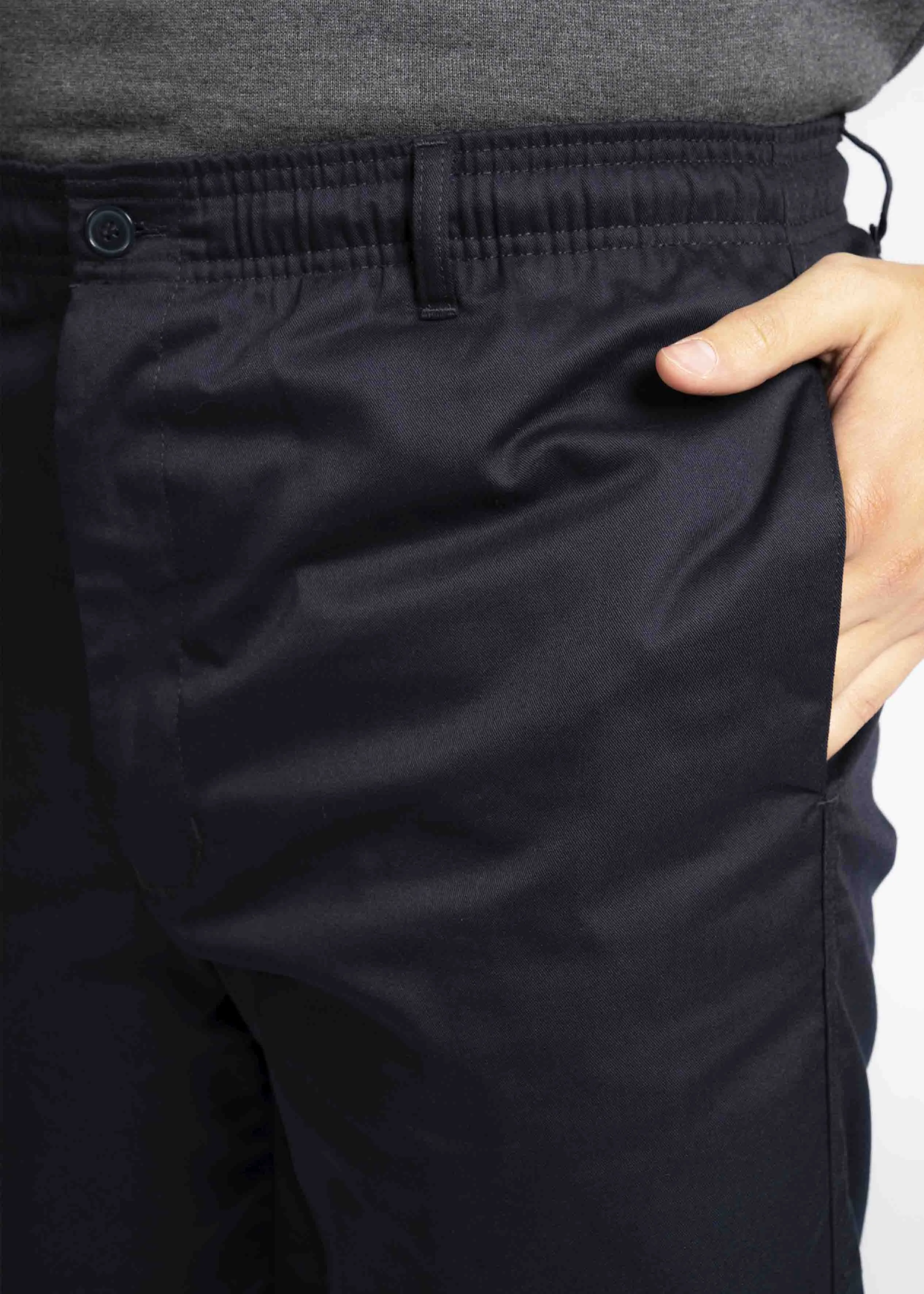 Aubrey Straight Fit Elastic Waist Pull-On Trousers