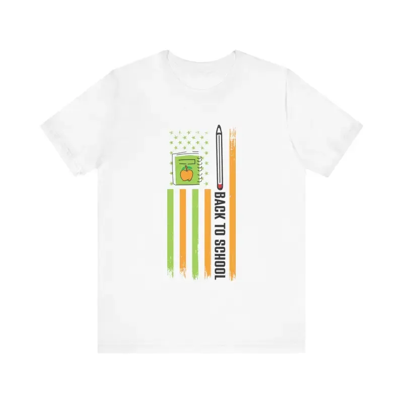 Back to School Pencils Tee for Bold Look