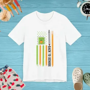 Back to School Pencils Tee for Bold Look