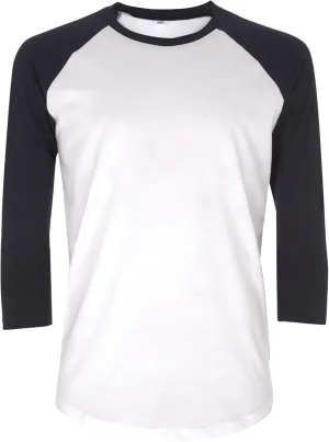 Baseball Tee T Shirts for Women | Raglan Jersey 3/4 Long Sleeve | Organic Cotton