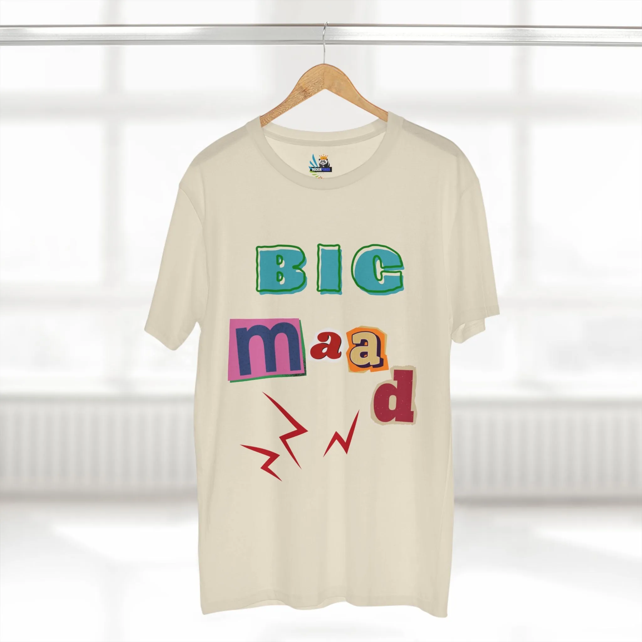 Big Maad Adult Staple Tee - Fun Graphic T-Shirt for Casual Wear