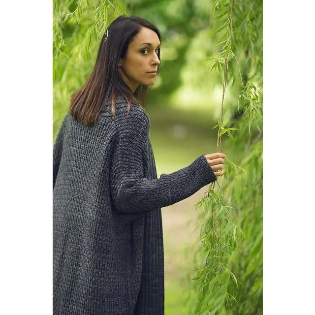Big Old Coat Knitting Pattern by Joji Locatelli