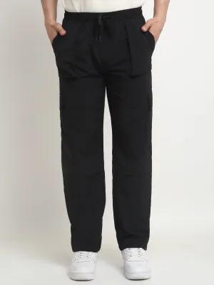 BLACK TECHNICAL CARPENTER CARGO PANTS