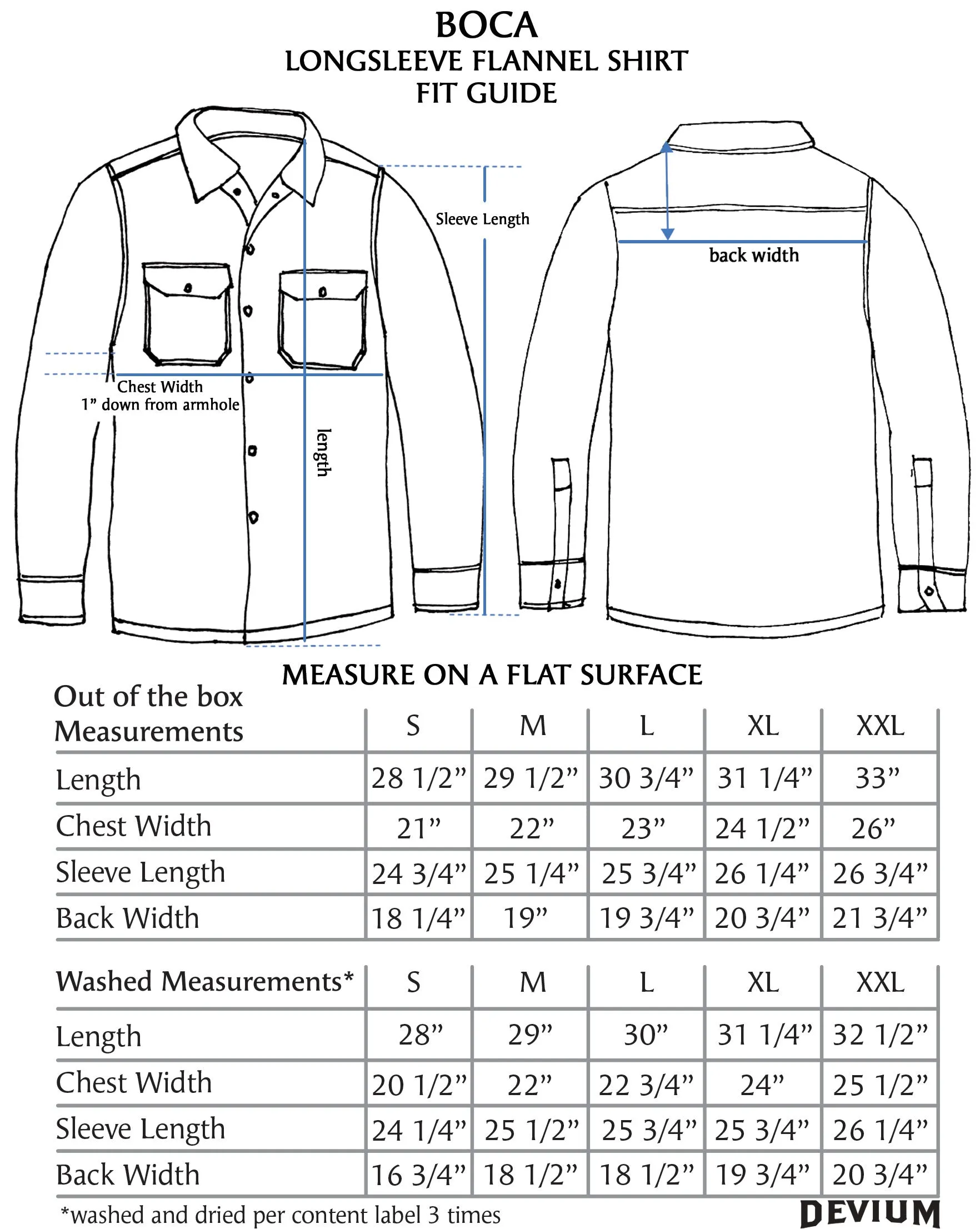 Boca Long Sleeve Flannel Shirt