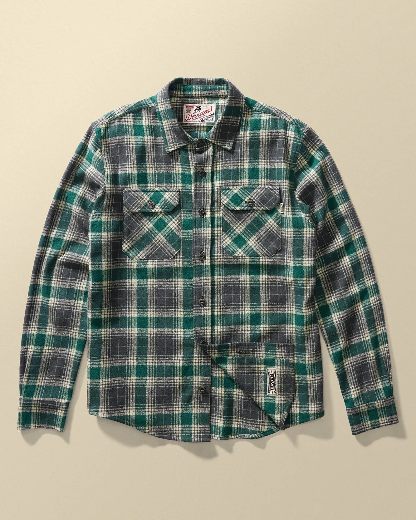 Boca Long Sleeve Flannel Shirt