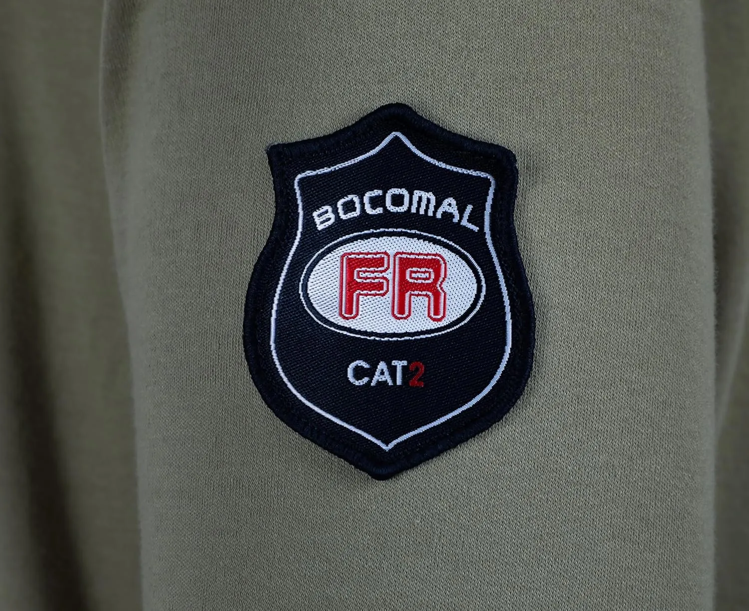BOCOMAL FR Shirts Flame Resistant Shirt 5.5oz 100% Cotton Light Weight CAT2 Fire Retardant Henley Shirts