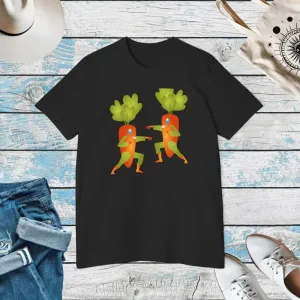 Bold Ninja Carrot t Shirt Chic Vibes