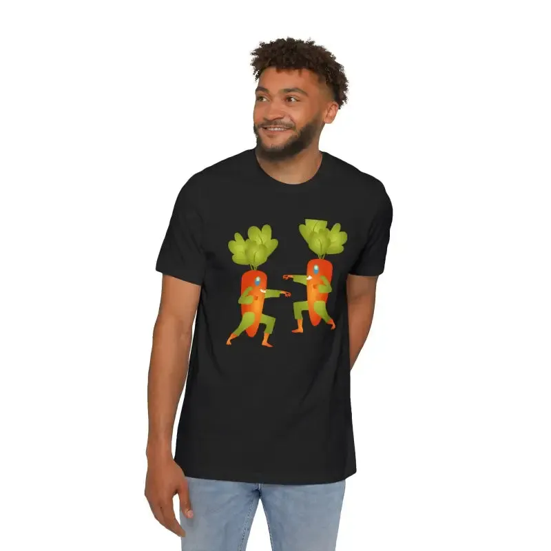 Bold Ninja Carrot t Shirt Chic Vibes
