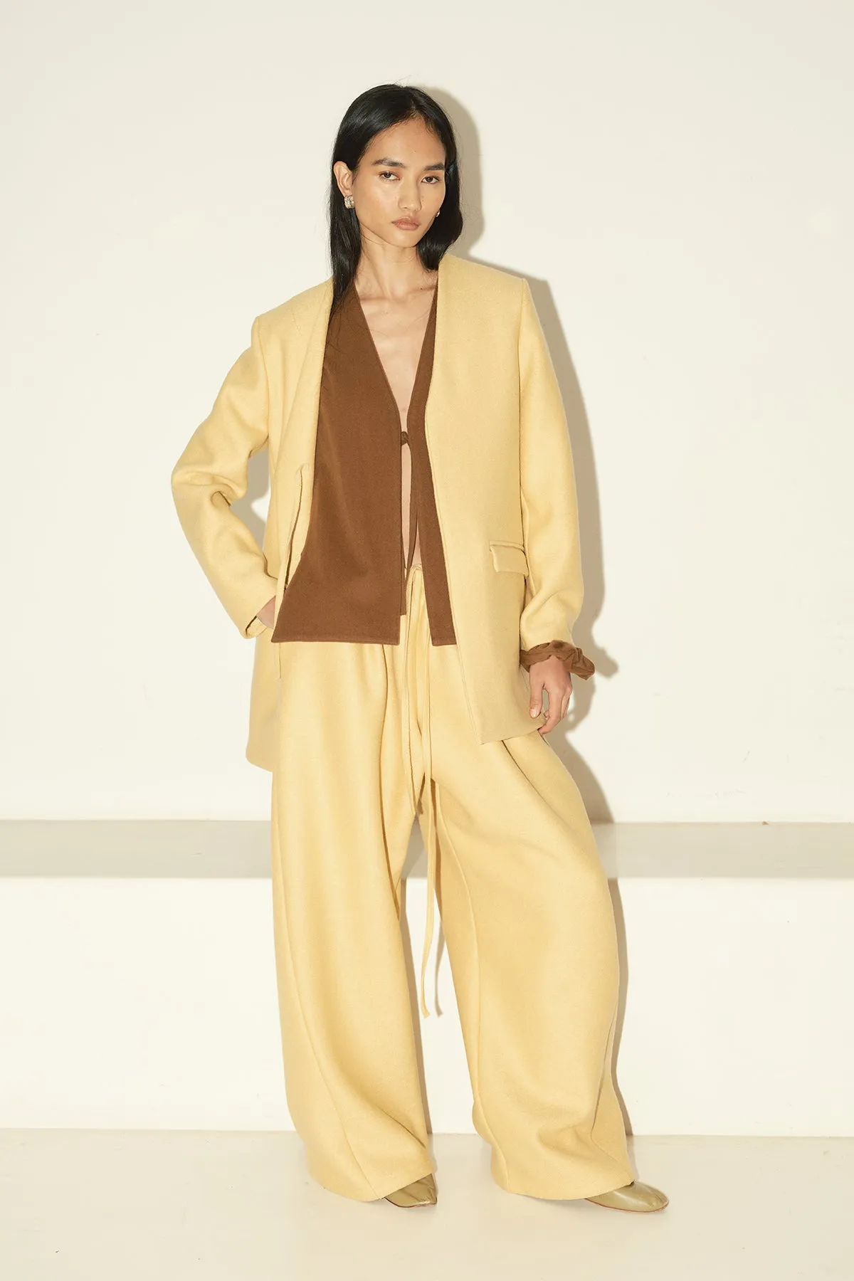 Butter Heavy Boiled Wool Judo Pants