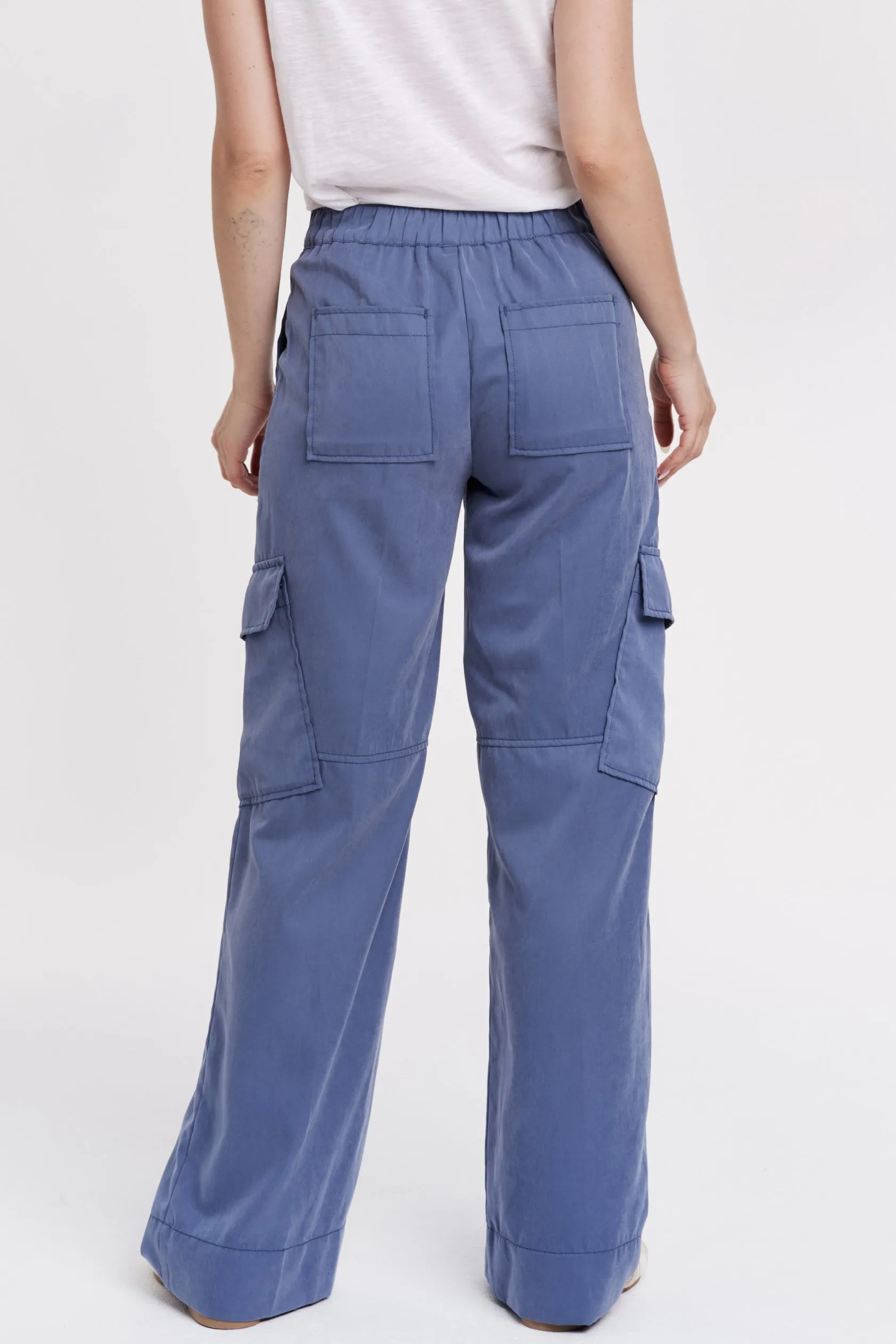 CAIRO CARGO PANT STORMY BLUE NYLON