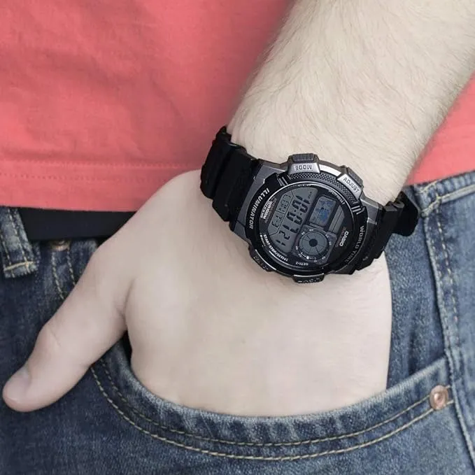 Casio AE-1000W-1BVDF Men's Multi-Functional Sports Watch