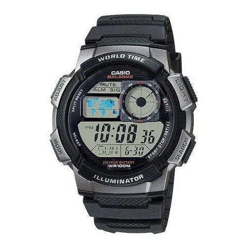 Casio AE-1000W-1BVDF Men's Multi-Functional Sports Watch