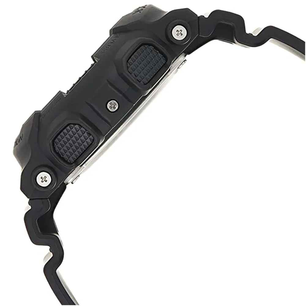 Casio Men's Gray Dial Black Resin Band G-Shock Multi-Functional Digital Quartz Watch - GD-100-1BCR