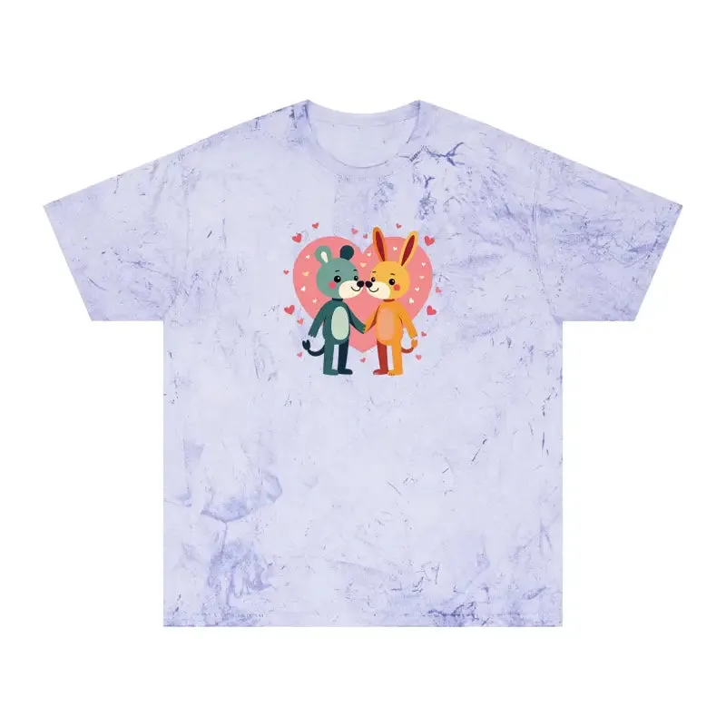 Color Blast t Shirt Valentines Day Icon